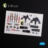 KELIK K72088 AMX-T interior 3D decals for Italeri kit 1/72